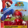 Discount 😀 World of Nintendo Wave 13 Propeller Mario with Coin Action Figure [Damaged Package] 🥰
