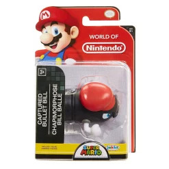 Buy 🧨 World of Nintendo Super Mario Wave 18 Captured Bullet Bill 2.5-Inch Mini Figure 💯