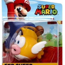Brand new 👍 World of Nintendo Super Mario Eep Cheep 2.5 Mini Figure 🎉