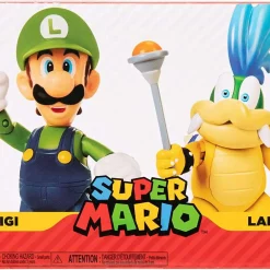 Top 10 🌟 World of Nintendo Super Mario Luigi & Larry Figure 2-Pack 😀 -Super Mario Bros Shop 192995410640 inset3