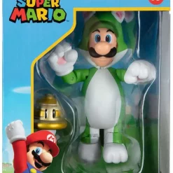 Budget ❤️ World of Nintendo Super Mario Cat Luigi Action Figure [with Super Bell] 🎉