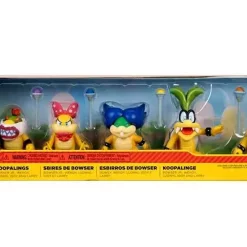 Buy 👏 Nintendo Super Mario Koopalings 2.5-Inch Mini Figure 5-Pack [Bowser Jr, Wendy, Ludwig, Iggy & Larry] ✨