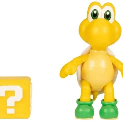 Coupon 😉 World of Nintendo Wave 29 Koopa Troopa Action Figure [with Question Block] 🎉 -Super Mario Bros Shop 192995415409 inset2