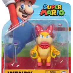 Promo 🌟 World of Nintendo Wave 30 Wendy Action Figure [with Magic Wand] 🧨