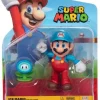 Deals 🔥 World of Nintendo Wave 30 Ice Mario Action Figure [with Ice Flower] ⭐