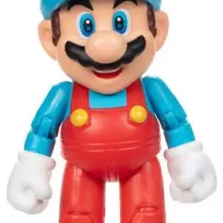 Deals 🔥 World of Nintendo Wave 30 Ice Mario Action Figure [with Ice Flower] ⭐ -Super Mario Bros Shop 192995415447 inset2
