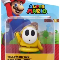 Best Sale 😍 World of Nintendo Super Mario Yellow Shy Guy 2.5-Inch Mini Figure 😍
