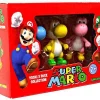 Outlet 👏 Super Mario Yoshi Collection Blue, Yellow & Pink Mini Figure 3-Pack [Limited Edition] 😉