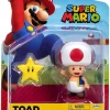 New 👍 World of Nintendo Wave 26 Toad Action Figure [with Star] 🔥