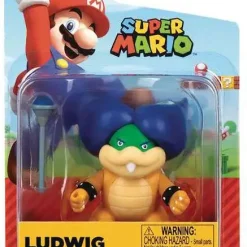 Flash Sale 😉 World of Nintendo Super Mario Wave 31 Ludwig Von Koopa 2.5-Inch Mini Figure ⌛