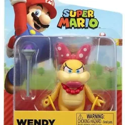Best Sale 🤩 World of Nintendo Super Mario Wave 32 Wendy Koopa 2.5-Inch Mini Figure 🤩