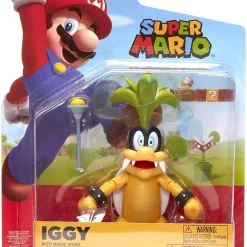 Cheap 🛒 World of Nintendo Wave 20 Iggy Koopa Action Figure [with Wand] 🥰