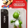 Discount ⌛ World of Nintendo Super Mario Wave 17 Yoshi 2.5-Inch Mini Figure [Green] 🔥