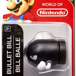Promo ❤️ World of Nintendo Super Mario Wave 17 Bullet Bill 2.5 Mini Figure 👍