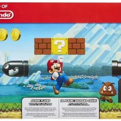 Top 10 ⭐ World of Nintendo Super Mario Acorn Plains 2.5-Inch Playset [Bullet Bill, Mario, Toad & Goomba] ⌛ -Super Mario Bros Shop acornsplains inset2