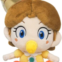 Promo 😉 Super Mario Bros Daisy 6-Inch Plush [Baby] 🔥