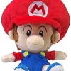 New 😀 Super Mario Bros Mario 5-Inch Plush [Baby] ✔️