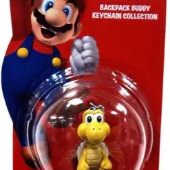Cheap ✨ Super Mario 🎒 Backpack Buddy Collection Koopa Troopa 2-Inch Keychain 🥰