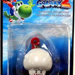 Brand new 😍 Super Mario Galaxy 2 Boo Mushroom Keychain 🌟