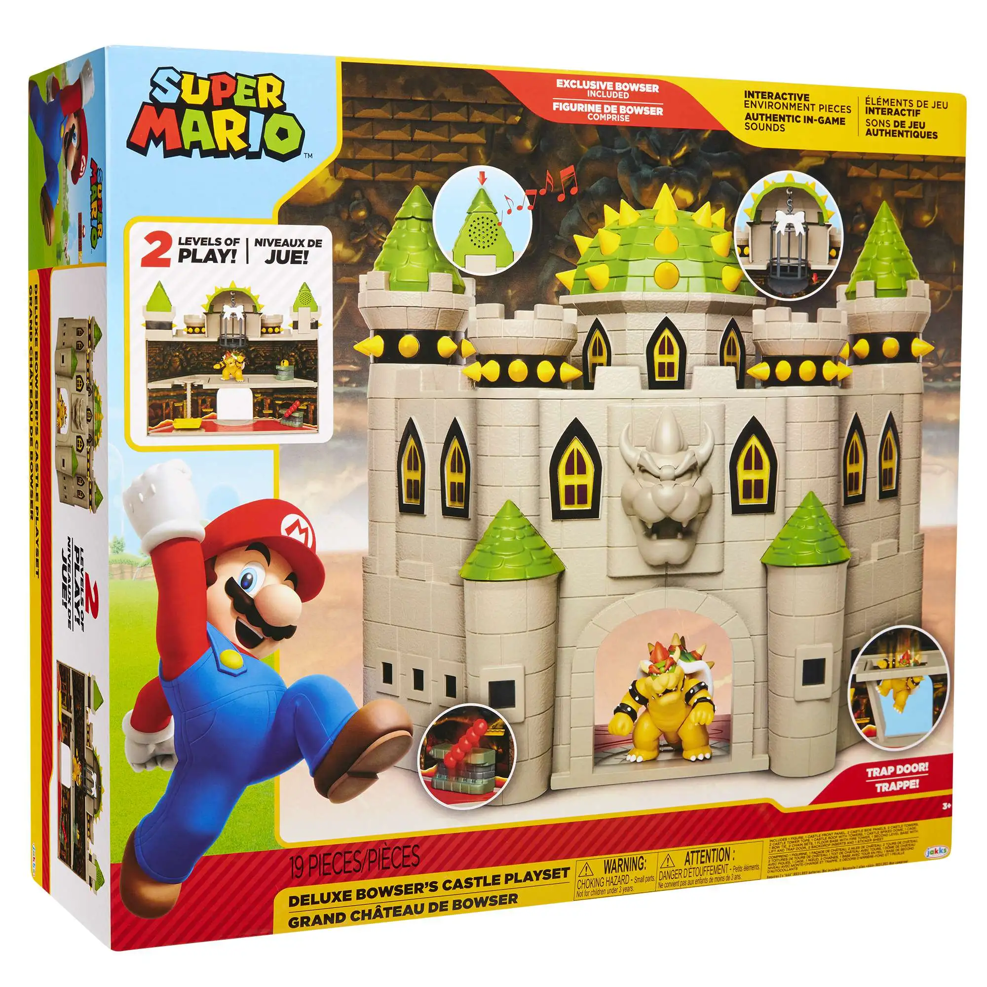 Deals π World of Nintendo Super Mario Bowser's Castle Deluxe Playset π 1 Deals π World of Nintendo Super Mario Bowser's Castle Deluxe Playset π