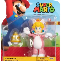 Outlet 😍 World of Nintendo Cat Peach Action Figure [Super Bell] 😍