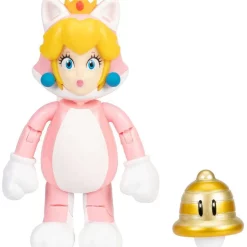 Outlet 😍 World of Nintendo Cat Peach Action Figure [Super Bell] 😍 -Super Mario Bros Shop catpeachsuperbel inset2