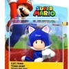 Cheapest 🔥 World of Nintendo Super Mario Cat Toad 2.5-Inch Mini Figure 🧨