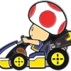 Promo ✨ Mario Kart Series 1 Toad Collectible Enamel Pin [Loose] ⭐