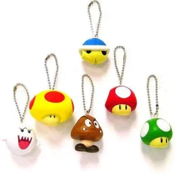 Cheapest 💯 Super Mario Set of 6 Keychains [Foam] ⌛