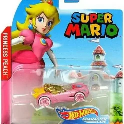 Best deal 💯 Hot Wheels Super Mario Princess Peach Diecast Car [4/7] 👍