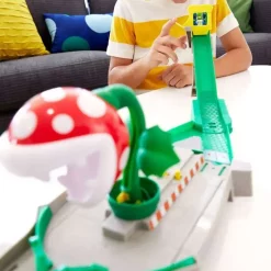 Best Sale ❤️ Hot Wheels Mario Kart Piranha Plant Slide Track Set [with Yoshi] 🛒 -Super Mario Bros Shop hwmkpiranhaplantslide inset2