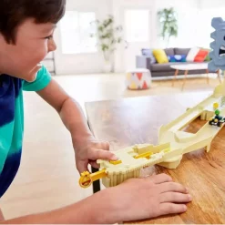 Best deal 😉 Hot Wheels Mario Kart Thwomp Ruins Track Set [with Luigi] 🛒 -Super Mario Bros Shop hwmkthwompruins inset2