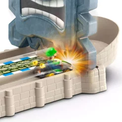 Best deal 😉 Hot Wheels Mario Kart Thwomp Ruins Track Set [with Luigi] 🛒 -Super Mario Bros Shop hwmkthwompruins inset3