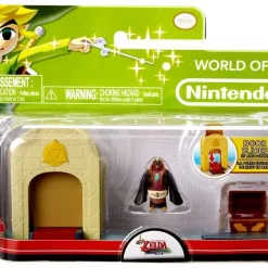 Budget ✔️ World of Nintendo New Super Mario Bros U Micro Land Playset Hyrule Castle & Ganondorf Playset ✔️