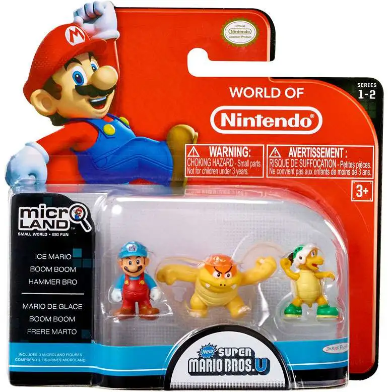 Coupon π― World of Nintendo Super Mario Bros U Micro Land Series 2 Ice Mario, Boom Boom & π¨ Hammer Bros 1-Inch Mini Figure 3-Pack π― 1 Coupon π― World of Nintendo Super Mario Bros U Micro Land Series 2 Ice Mario, Boom Boom & π¨ Hammer Bros 1-Inch Mini Figure 3-Pack π―