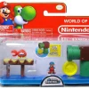 Brand new 🧨 World of Nintendo New Super Mario Bros U Micro Land Playset Ice Mario & Sparkling Water Playset ⌛