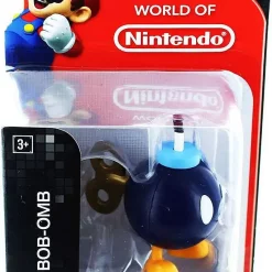 New 🎁 World of Nintendo Super Mario Bob-omb 2.5-Inch Mini Figure 💯