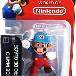 Promo 🎁 World of Nintendo Super Mario Ice Mario 2.5-Inch Mini Figure [Fist Bump RANDOM Package, Same Exact Figure!] 👏 -Super Mario Bros Shop jakksicemario inset2