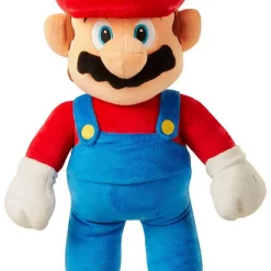 New 👏 World of Nintendo Super Mario Mario 20-Inch Jumbo Plush 🛒 -Super Mario Bros Shop jakksmario20inchplsh inset2