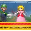 Promo ⭐ Nintendo Super Mario Mario & Friends Multi-Pack Mario, Luigi, Princess Peach, Yoshi & Toad Exclusive 2.5-Inch Mini Figure 5-Pack ❤️