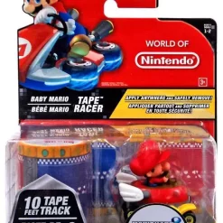 Wholesale 😀 World of Nintendo Mario Kart 8 Tape Racer Baby Mario Figure 🤩