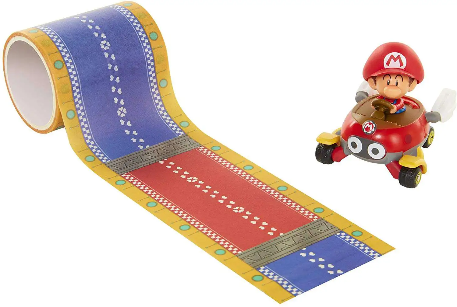 Wholesale π World of Nintendo Mario Kart 8 Tape Racer Baby Mario Figure π€© 2 Wholesale π World of Nintendo Mario Kart 8 Tape Racer Baby Mario Figure π€© - Image 2