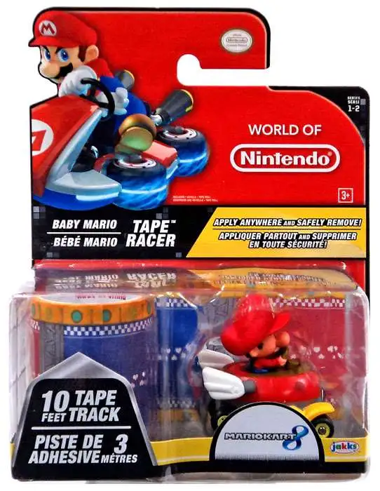 Wholesale π World of Nintendo Mario Kart 8 Tape Racer Baby Mario Figure π€© 1 Wholesale π World of Nintendo Mario Kart 8 Tape Racer Baby Mario Figure π€©