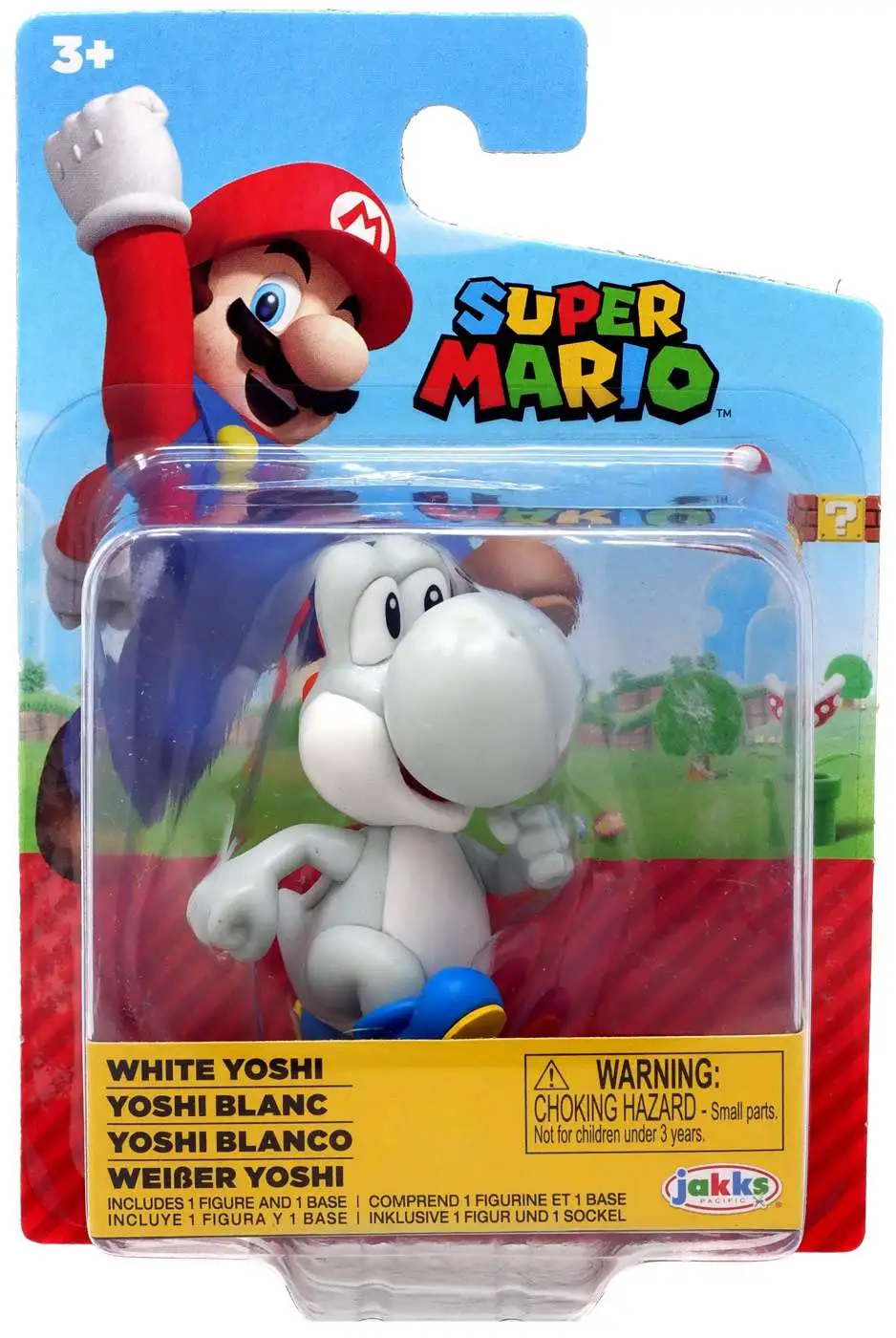 Brand new π₯° World of Nintendo Super Mario White Yoshi 2.5-Inch Mini Figure β 1 Brand new π₯° World of Nintendo Super Mario White Yoshi 2.5-Inch Mini Figure β