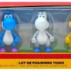 Flash Sale 🧨 Nintendo Super Mario Yoshi Multi-Pack Green, Blue, Grey, Yellow & Black Yoshi 2.5-Inch Mini Figure 5-Pack 💯