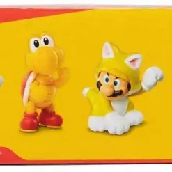 Cheap ⌛ World of Nintendo Super Mario 3d World + Bowser's Fury Cat Toad, Red Koopa Troopa, Cat Mario, Goomba & Cat Luigi Exclusive 2.5-Inch Mini Figure 5-Pack 🧨 -Super Mario Bros Shop jpsm3dworldfuryset inset2