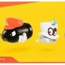 Best deal π World of Nintendo Super Mario Odyssey Captured Goomba, Cappy, Mario & Cappy, Chain Chomp & Captured Bullet Bill Exclusive 2.5-Inch Mini Figure 5-Pack π 5 Best deal π World of Nintendo Super Mario Odyssey Captured Goomba, Cappy, Mario & Cappy, Chain Chomp & Captured Bullet Bill Exclusive 2.5-Inch Mini Figure 5-Pack π -Super Mario Bros Shop jpsmogoomcapmarchainbul inset2