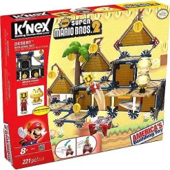 Outlet 💯 K'NEX New Super Mario Bros 2 Desert Building Set Set #38623 [Damaged Package] ✔️