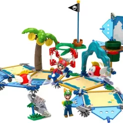 Brand new 🎁 K'NEX New Super Mario Bros 2 Beach Building Set #38624 😉 -Super Mario Bros Shop knex38624 inset2