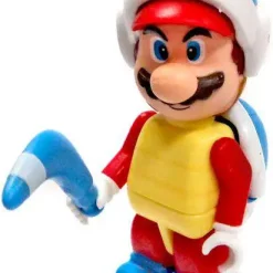 Outlet ✔️ K'NEX Super Mario Mario 2-Inch Minifigure [Boomerang Loose] 🧨 -Super Mario Bros Shop knexboomerangmario inset2